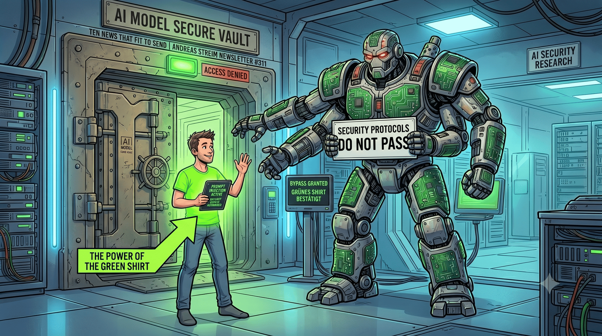 Das grüne Shirt der Macht [Undisruptable Technology - Ausgabe #311]