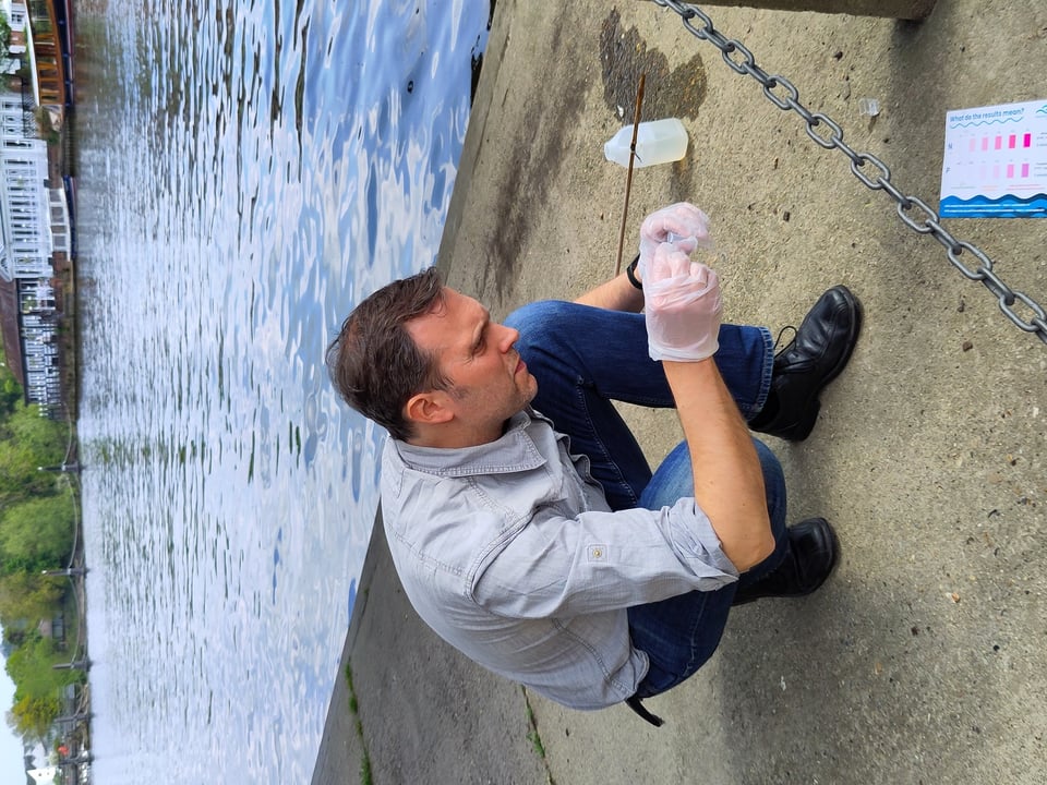 Monitoring the water quality of our Thames
