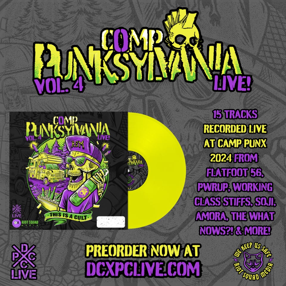 Comp Punksylvania Vol 4 Album Art DCxPC Live