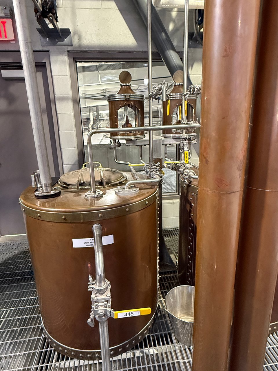 whiskey still at Michter's Shively