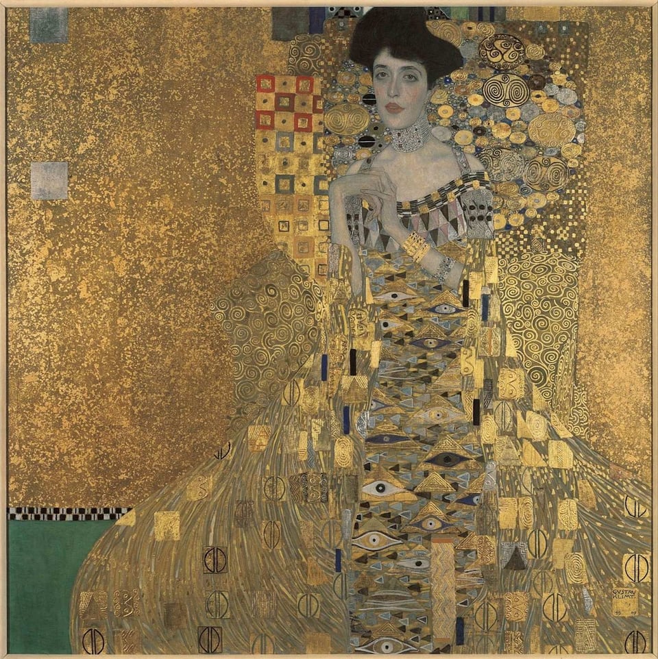 Adele Bloch-Bauer I’ (1907) by Gustav Klimt © Neue Galerie New York