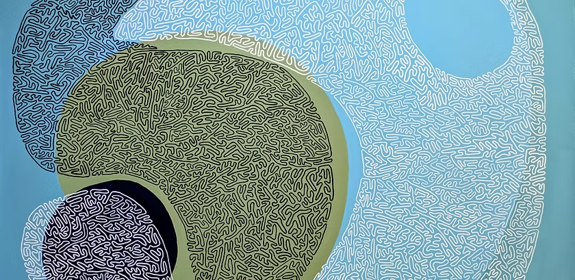 abstract art by jessica mitchell