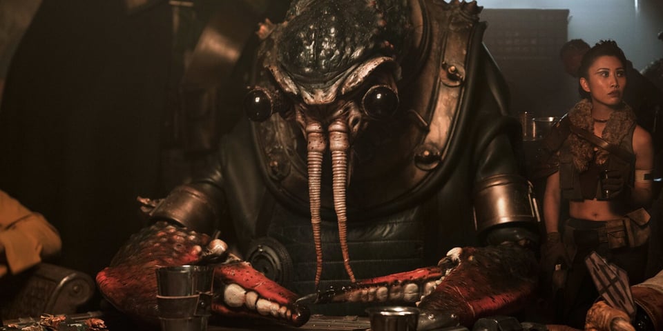 an image of therm scissorpunch, a character from the movie solo: a star wars story