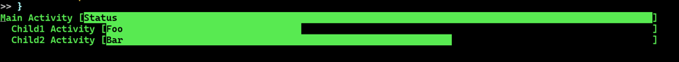 Demo Write-Progress children