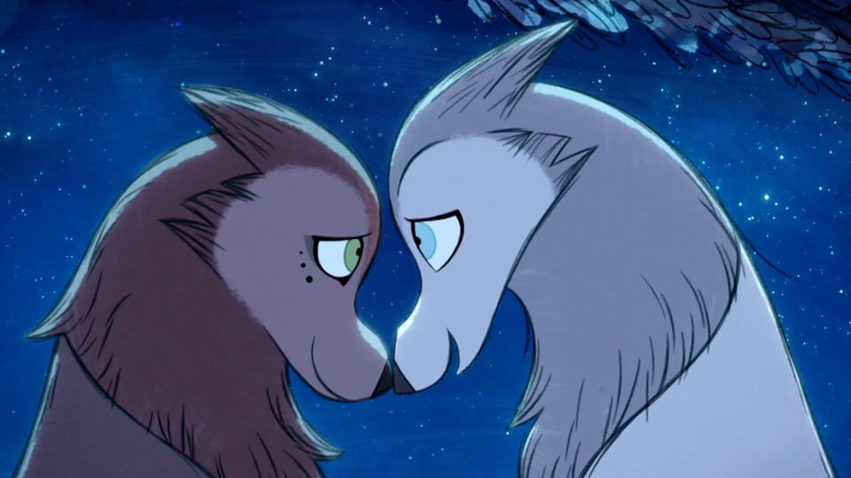 Still image from “Wolfwalkers.”