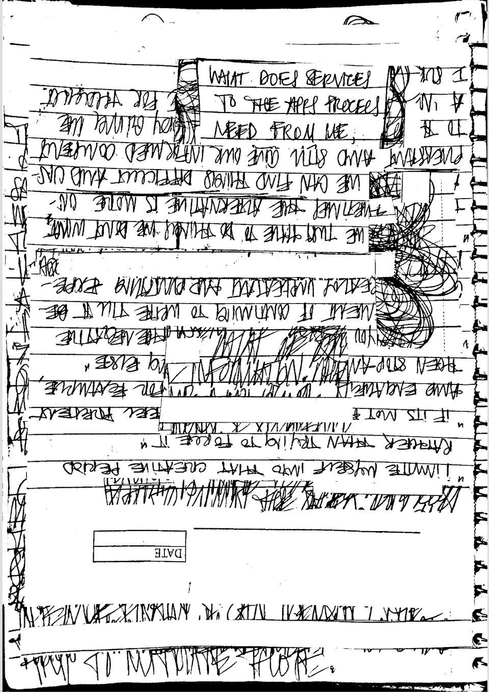 012926 / REHEARSING OTHERWISE