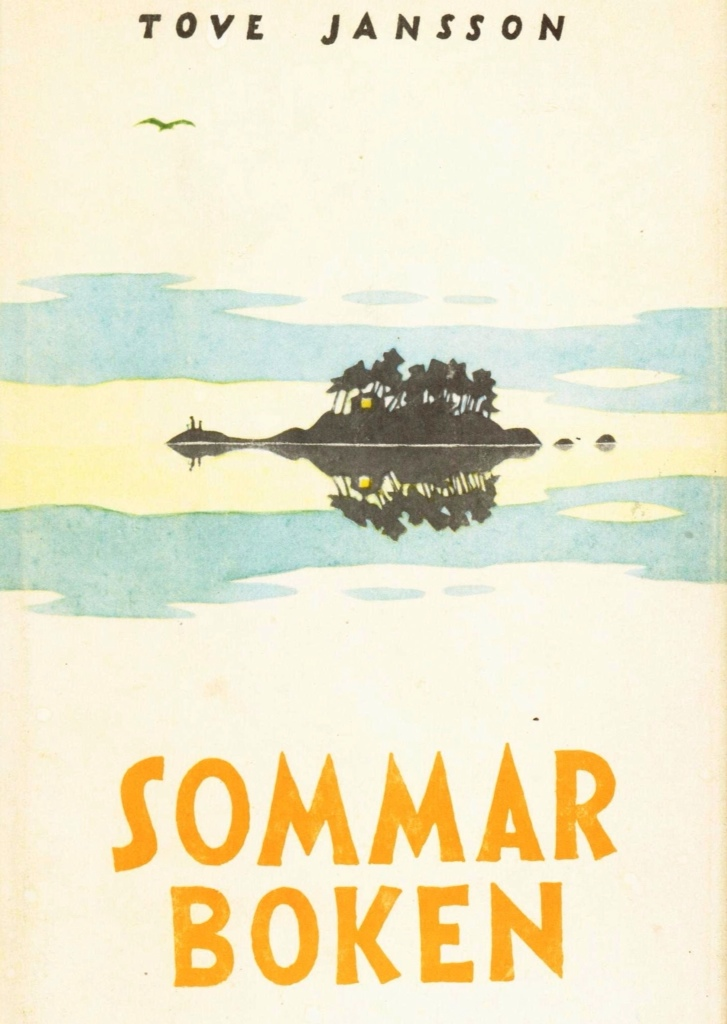 a lazy, hazy summer view of an island at sunset