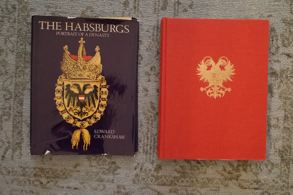The Habsburgs: Portrait of a Dynasty, without and without dust jacket.