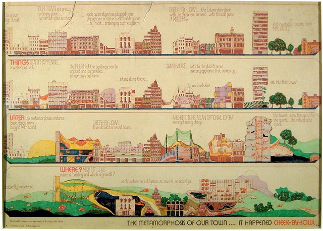 The metamorphosis of our town: it happened cheek By jowl