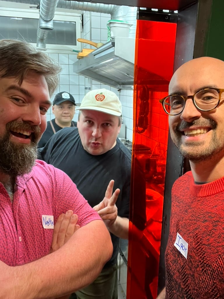 The only photo we took at the event