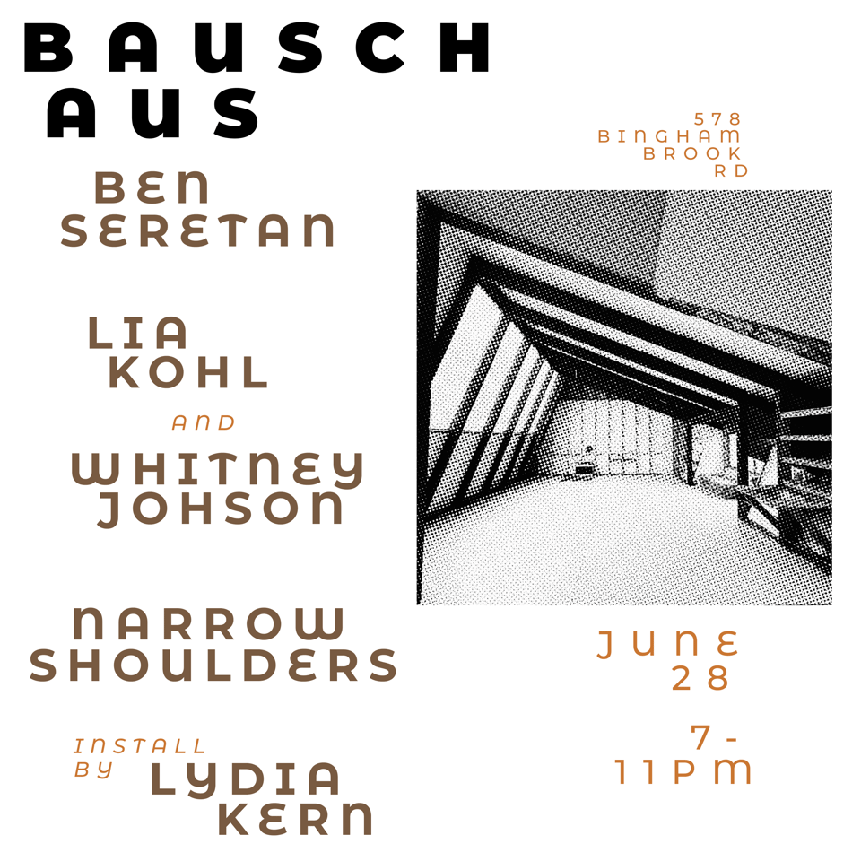 flyer for the show in Vermont on Friday :)