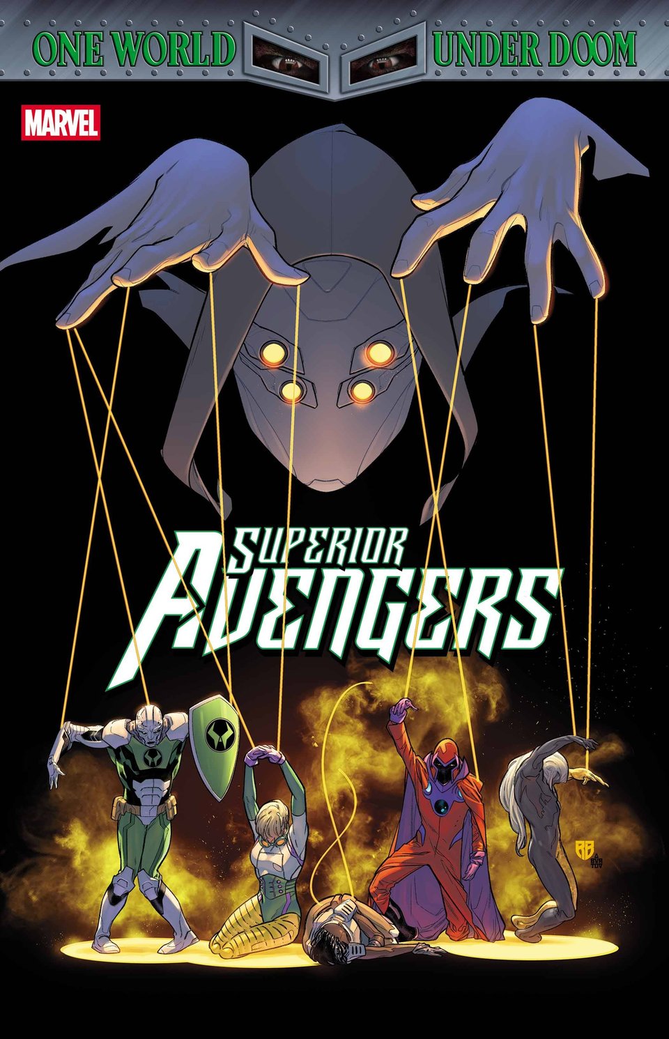 Superior Avengers #4 Cover Art by R.B. Silva