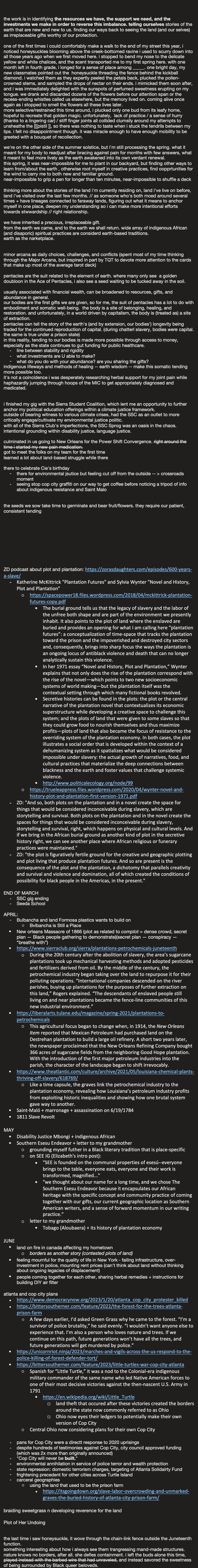 the plot of our undoing