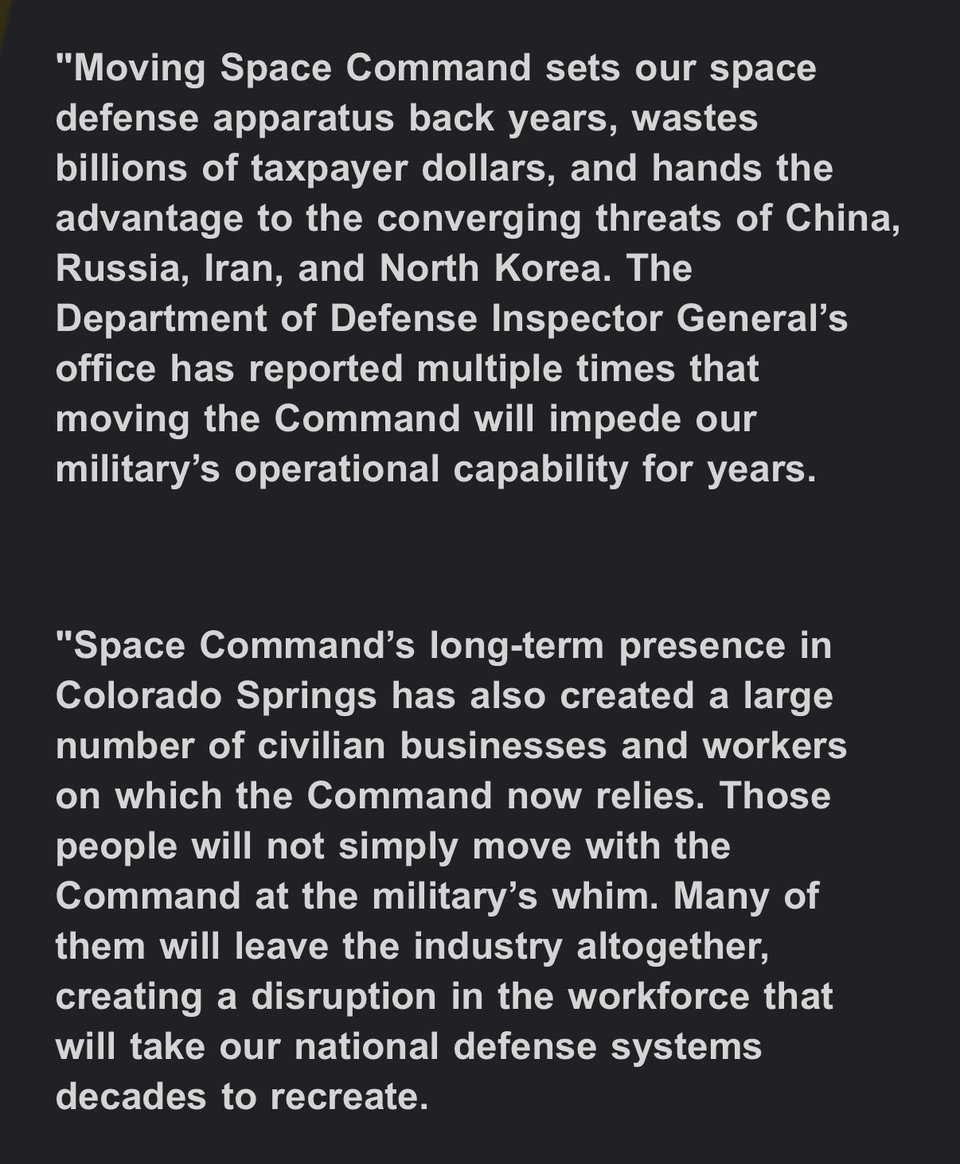 The entire Colorado Congressional Delegation responds Part 2