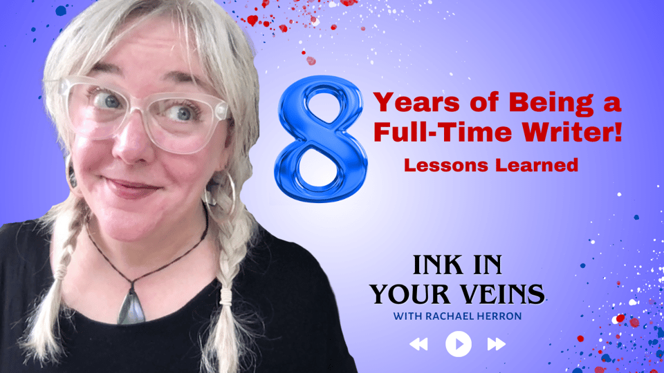 link to YT video about 8 Years of Being a Full-time Writer