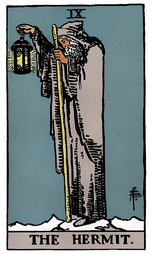 Tarot #9. The Hermit🛖
