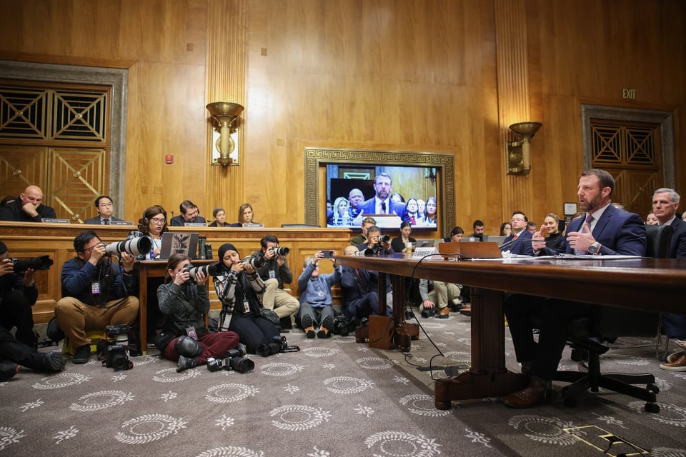 Mullin, a new Trump appointee to head DHS.