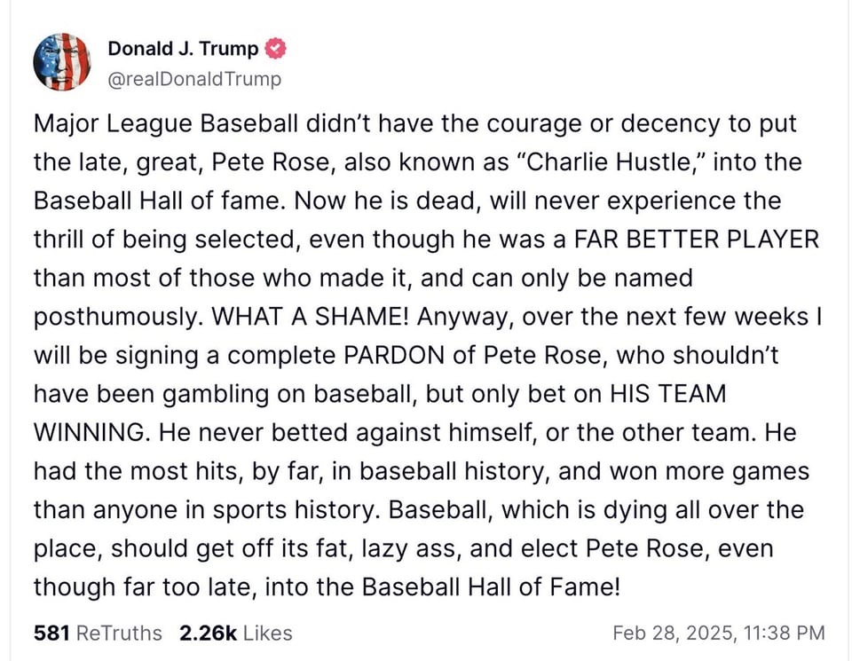 Guess who supports corruption with no penalties for breaking rules?
