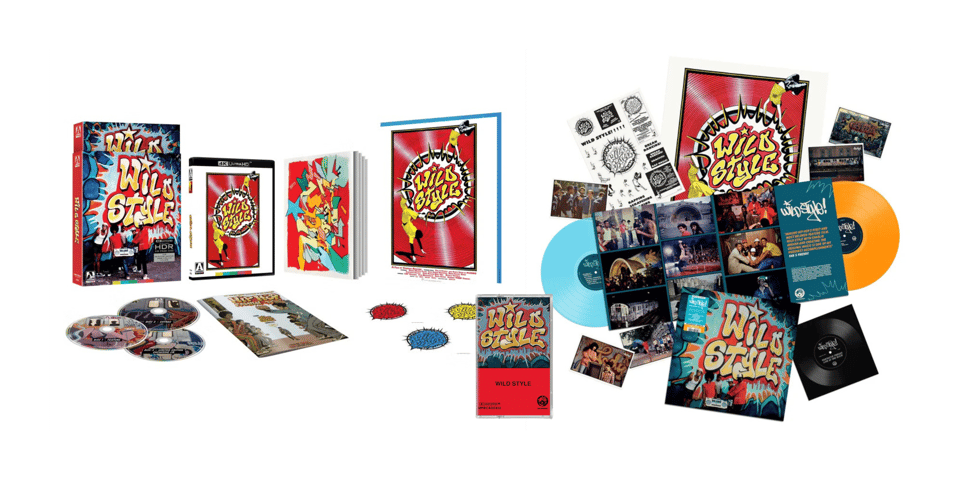 Wild Style now on 4K UHD, Blu-Ray, and a special edition 2XLP