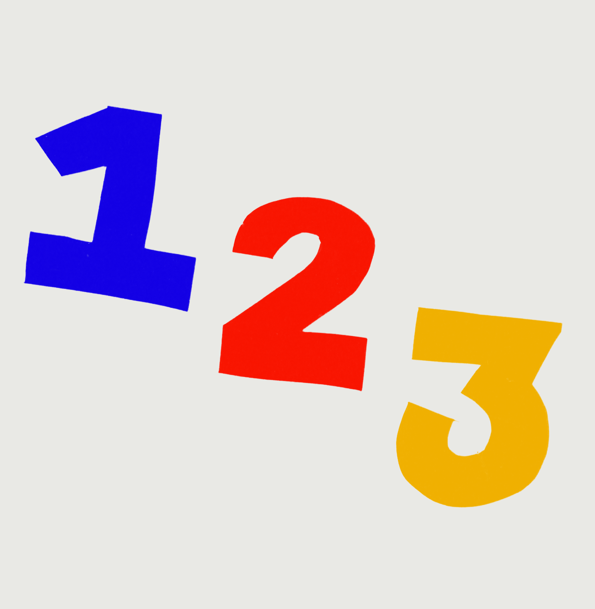 Flo Low's 1 2 3s logo