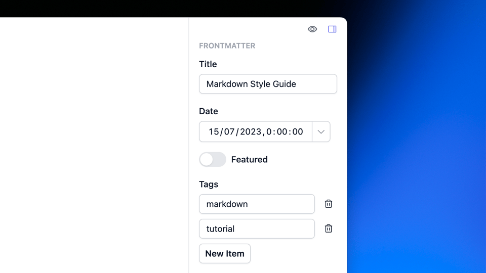 Acquire Markdown superpowers
