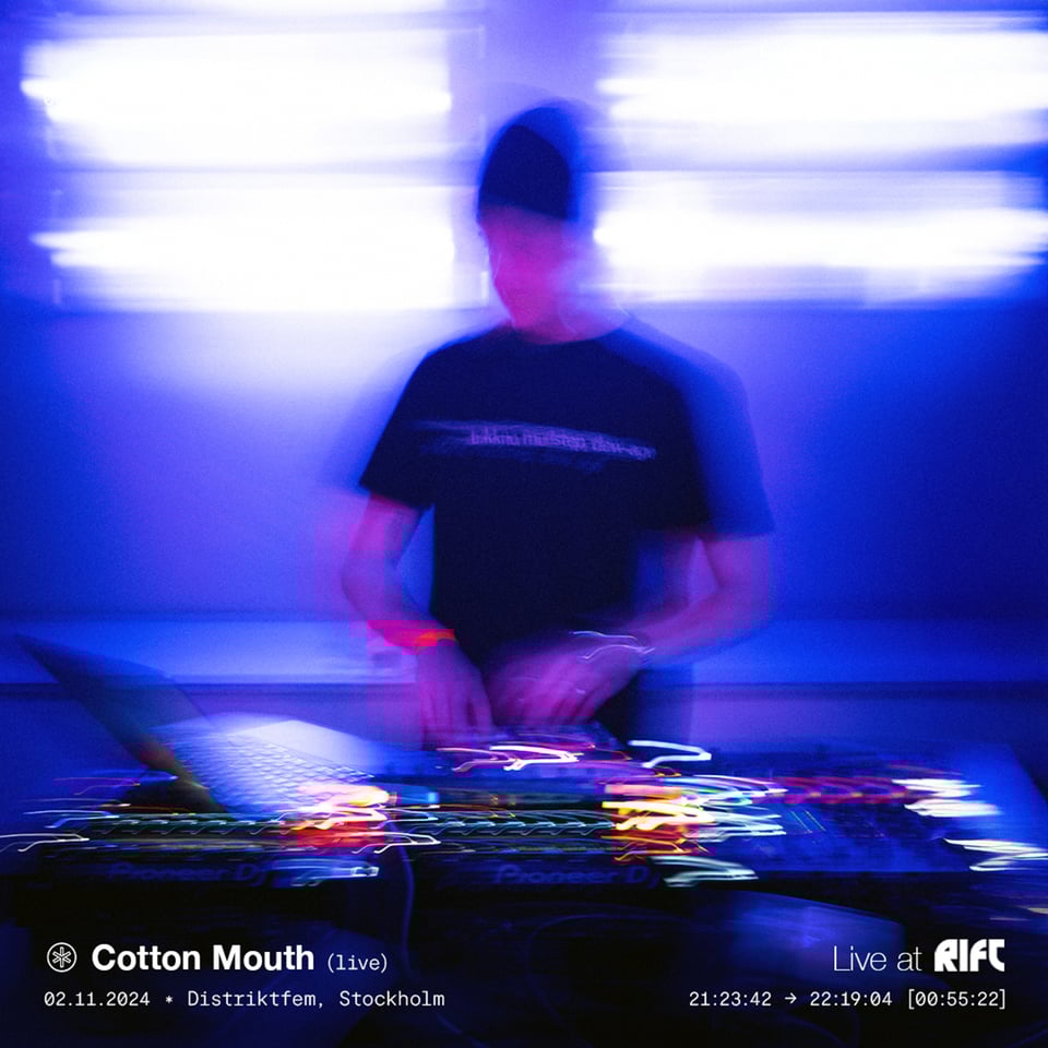 Photo of an akward looking man twisting knobs