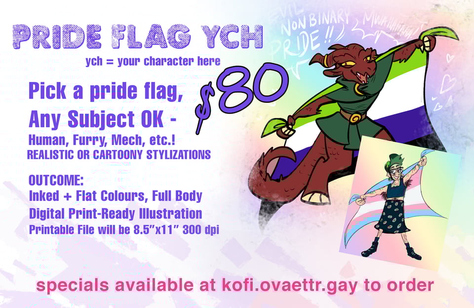 Pride Flag YCH