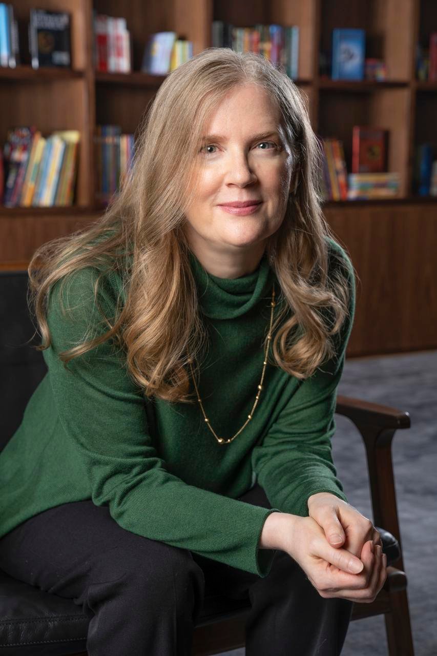 Portrait of Suzanne Collins, author