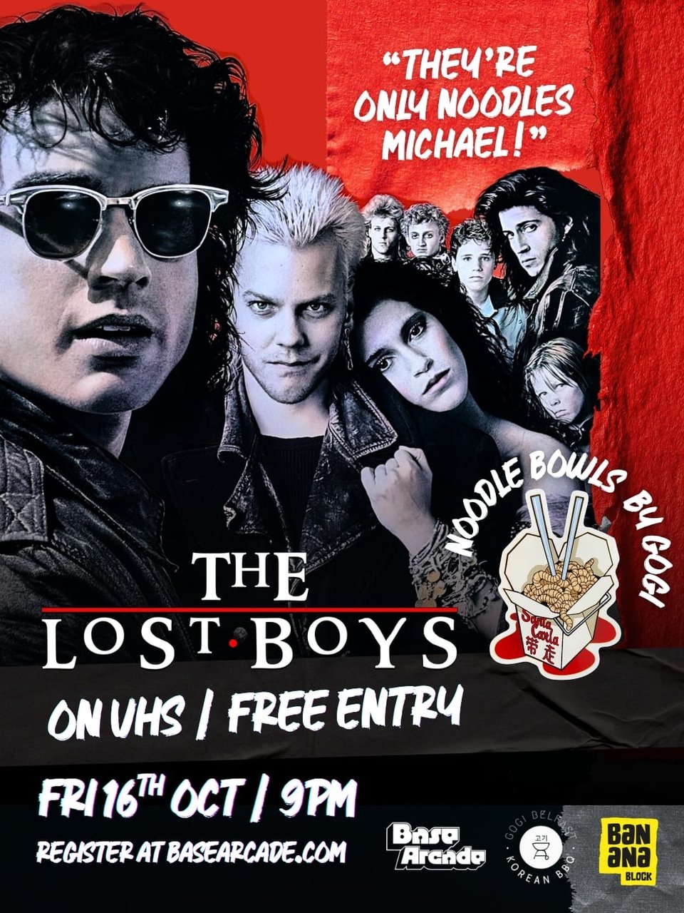 The Lost Boys on VHS + Oct on sale now