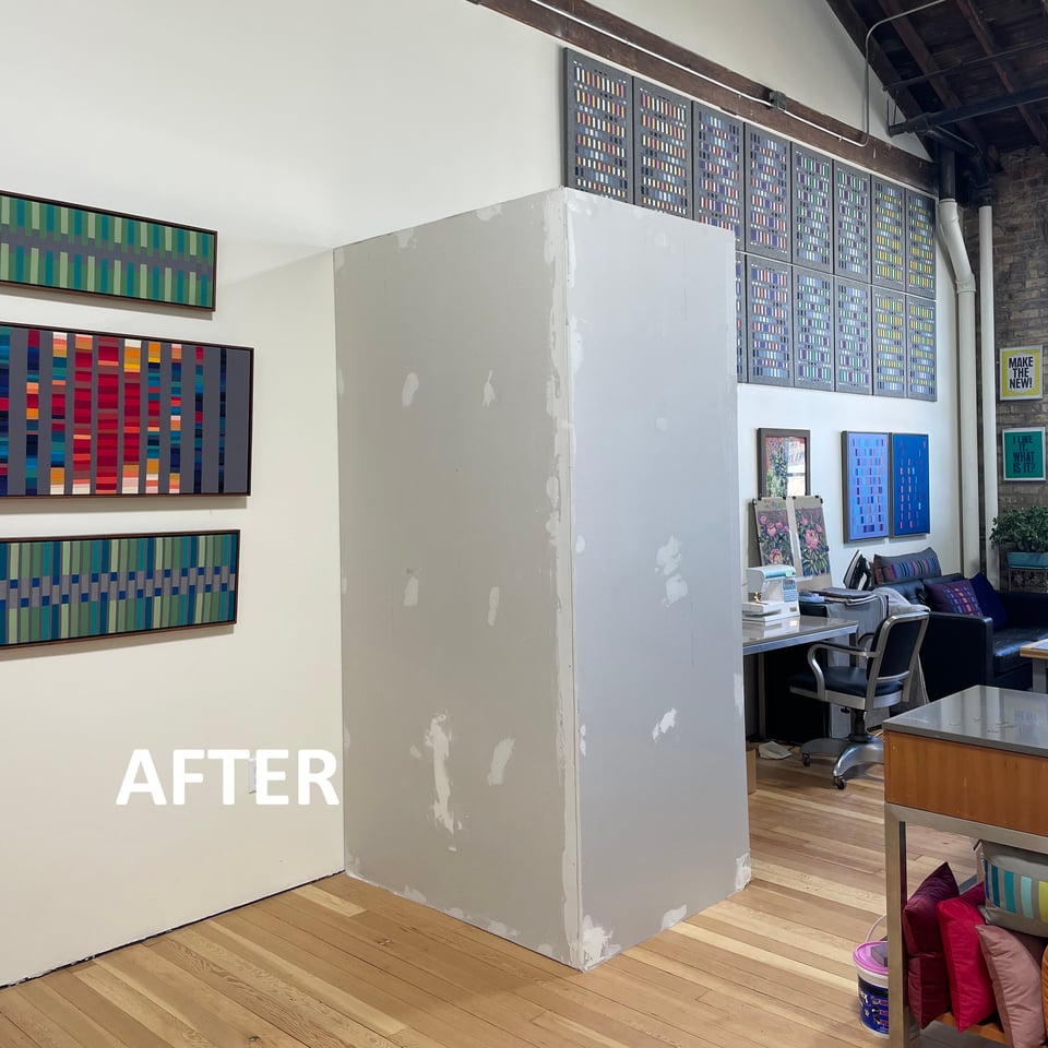 an artist's studio