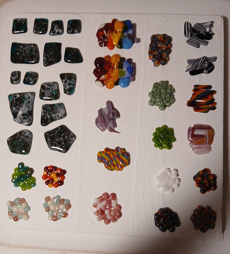 all the clusters have rounded out beautifully and they're shiny too