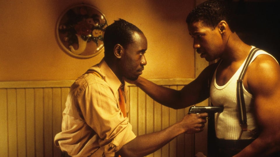 Still image from “Devil in a Blue Dress.”