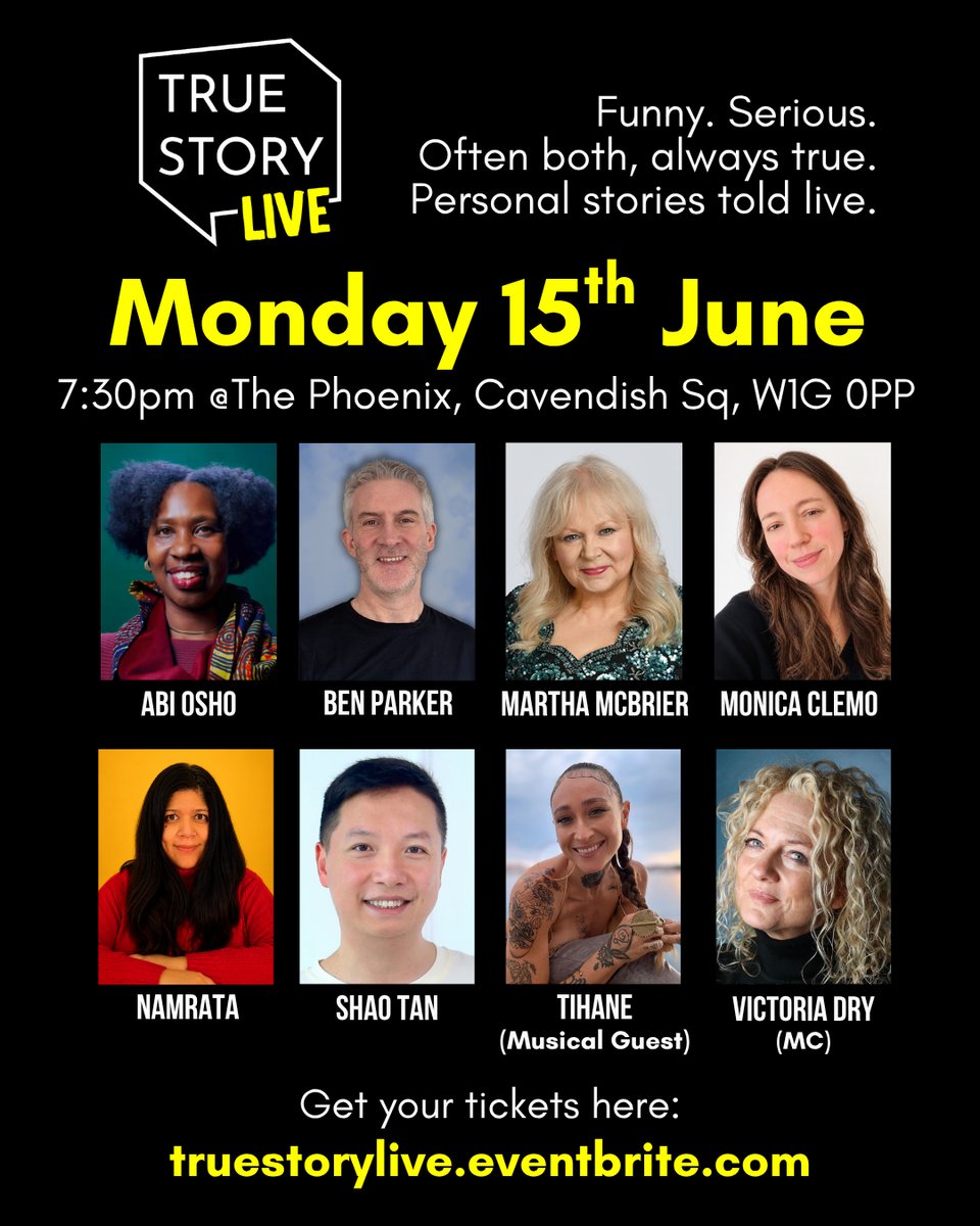 True Story LIVE on 15th June: Lineup revealed! + 2 for 1 Tickets