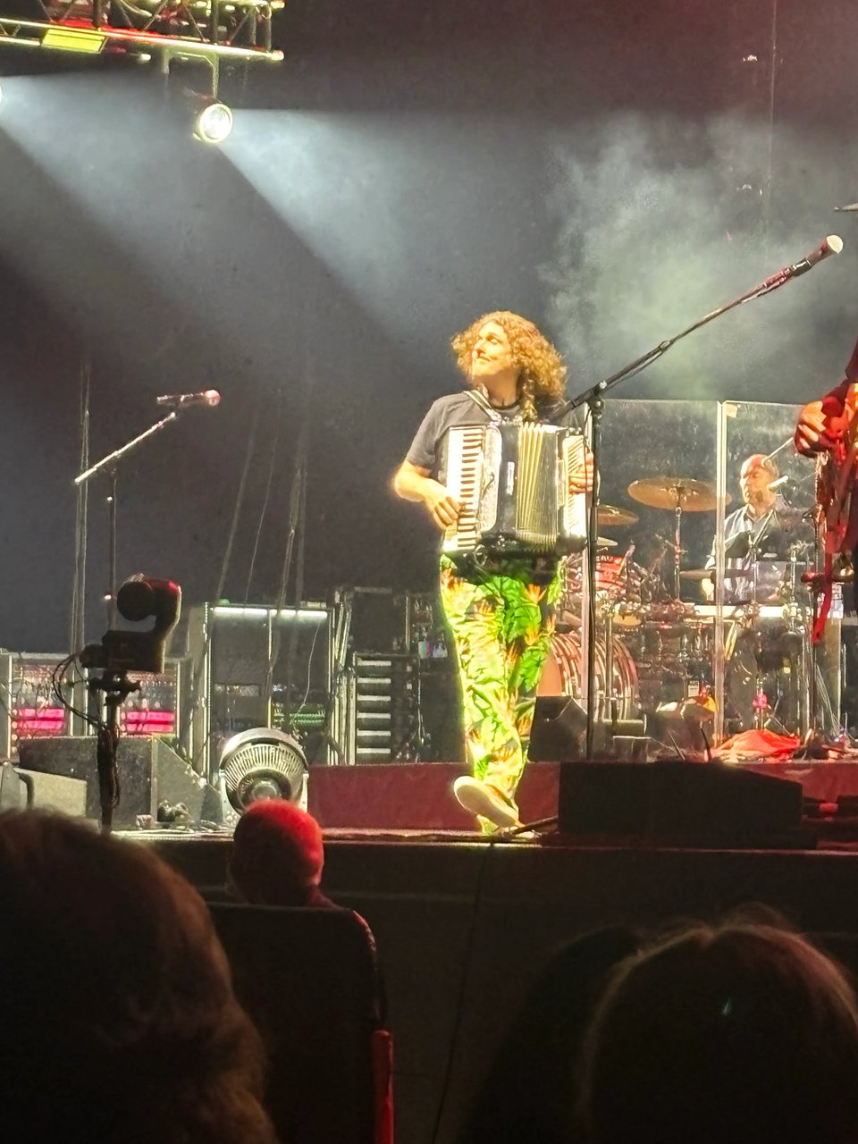 Weird Al Yankovic on stage in Miami with his accordion