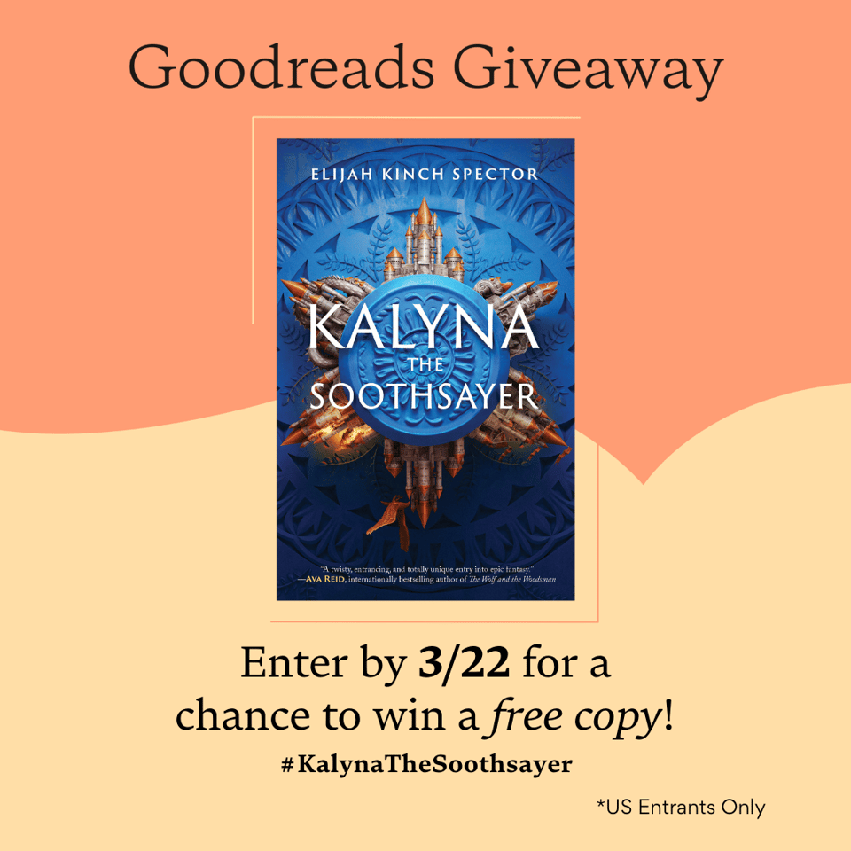 A Goodreads giveaway of Kalyna the Soothsayer.