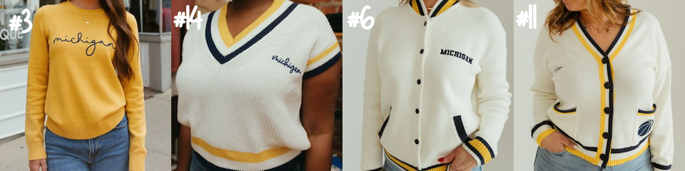 Yet another four sweaters from Ferne Boutique