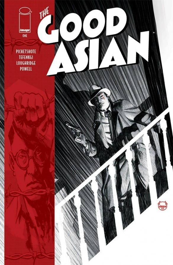 The front cover art for The Good Asian #1