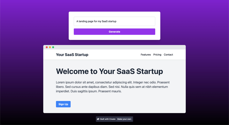 Website generator