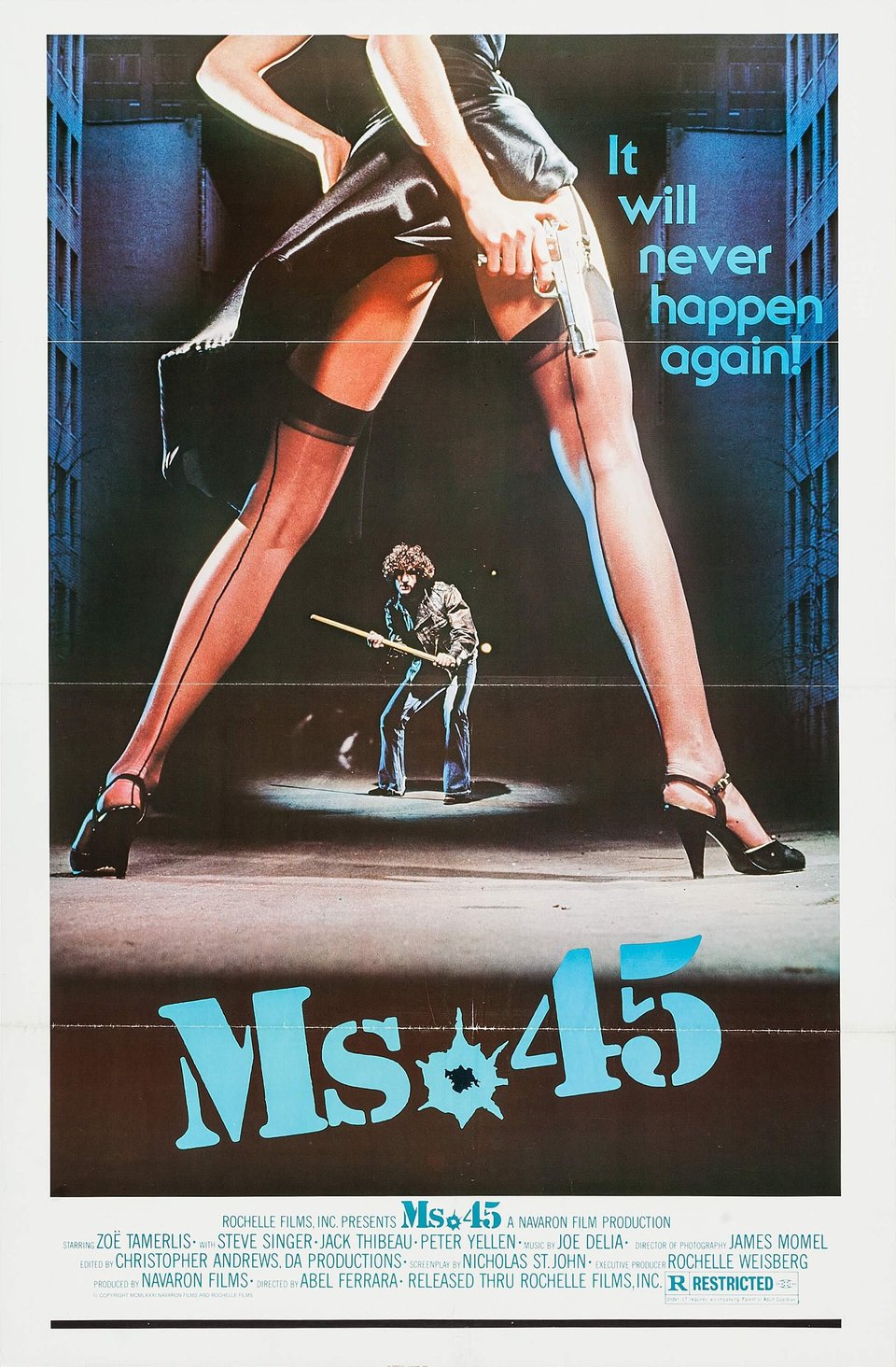 Original poster for "MS. 45"