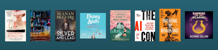 Graphic showing covers for the books listed below.