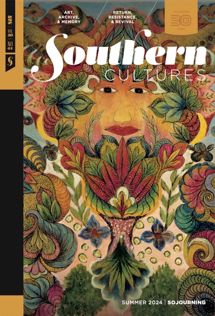 a screenshot of the Southern Cultures summer 2024 magazine cover
