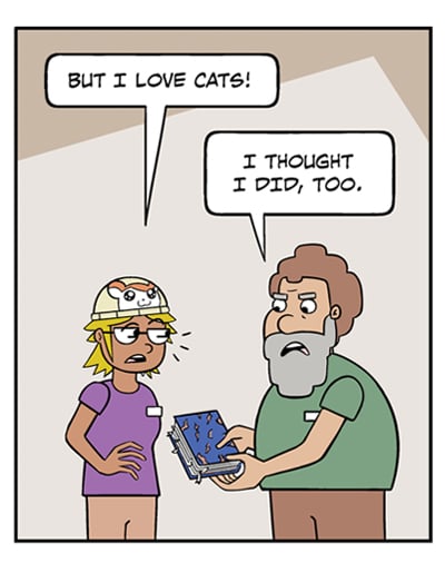 Library Comic: