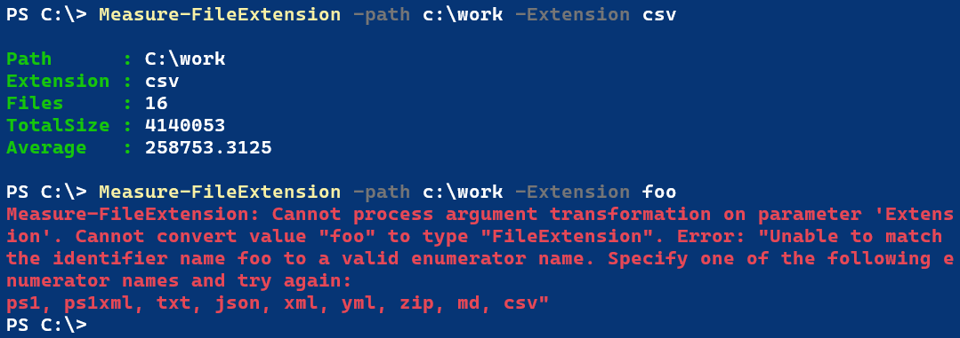 Enumeration failure