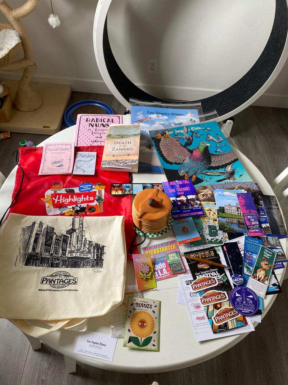 BONUS: My favorite things I got for free from the LA Times Festival of Books