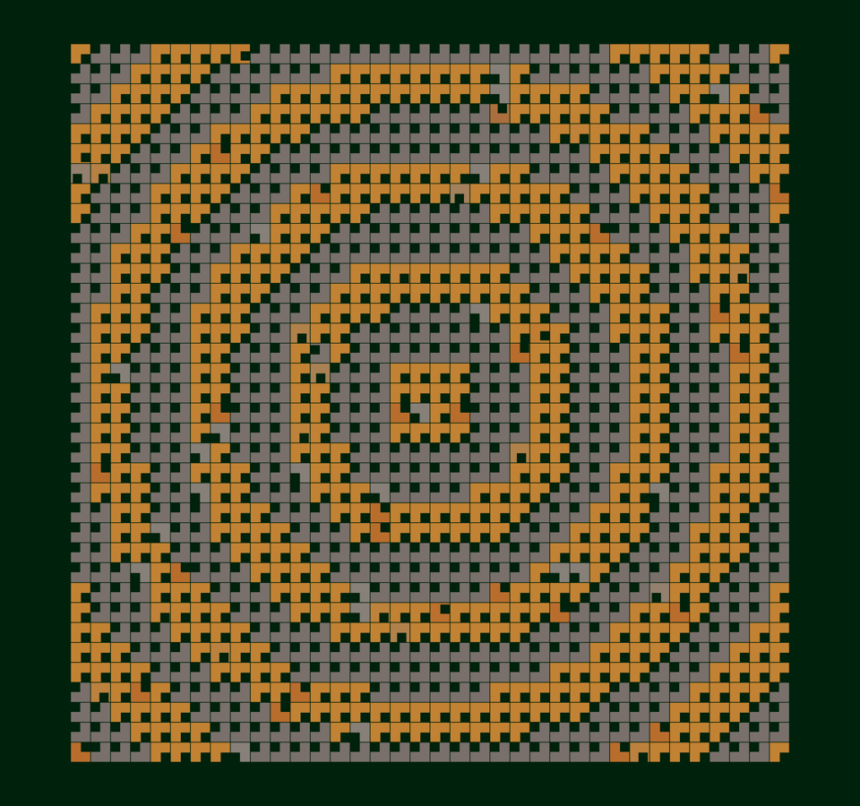 A still image of the work this newsletter pertains to, revealing subtle patterns.
