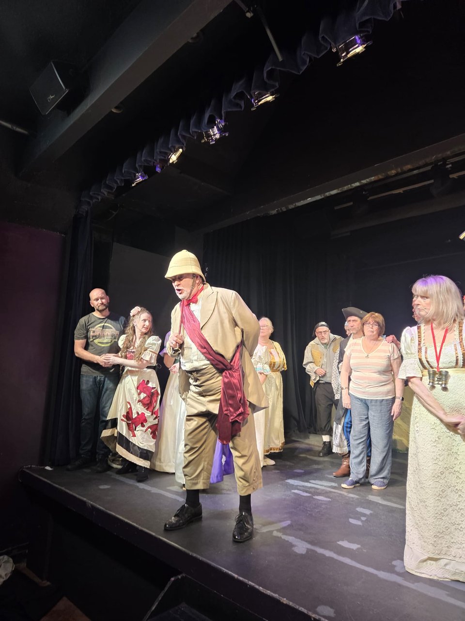He is the very model of a modern major general (Tech rehearsal)