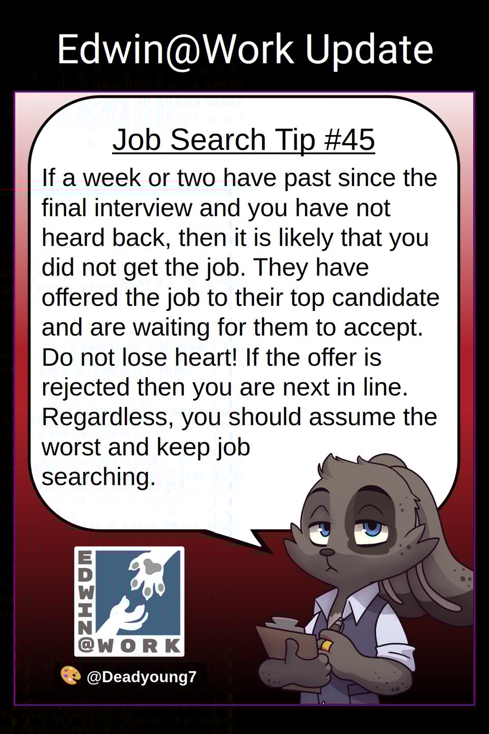 Tip 45: Moving on...