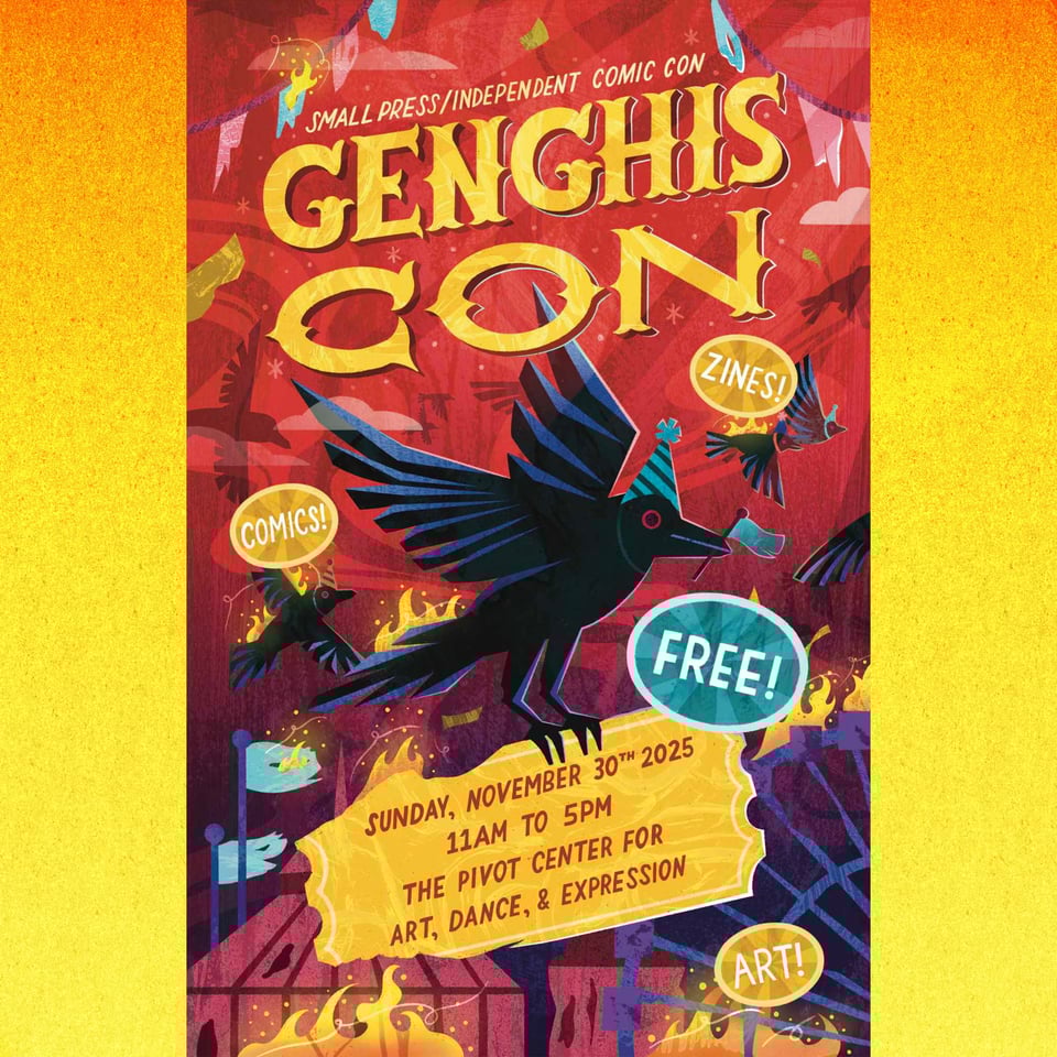 Genghis Con Poster