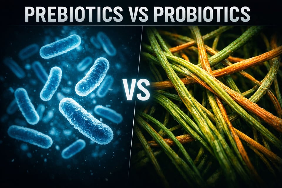 Prebiotics vs Probiotics