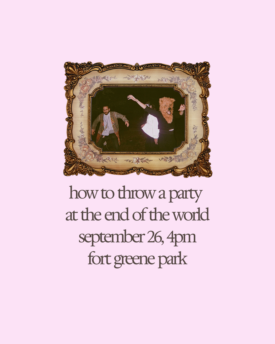 how to throw a party flyer